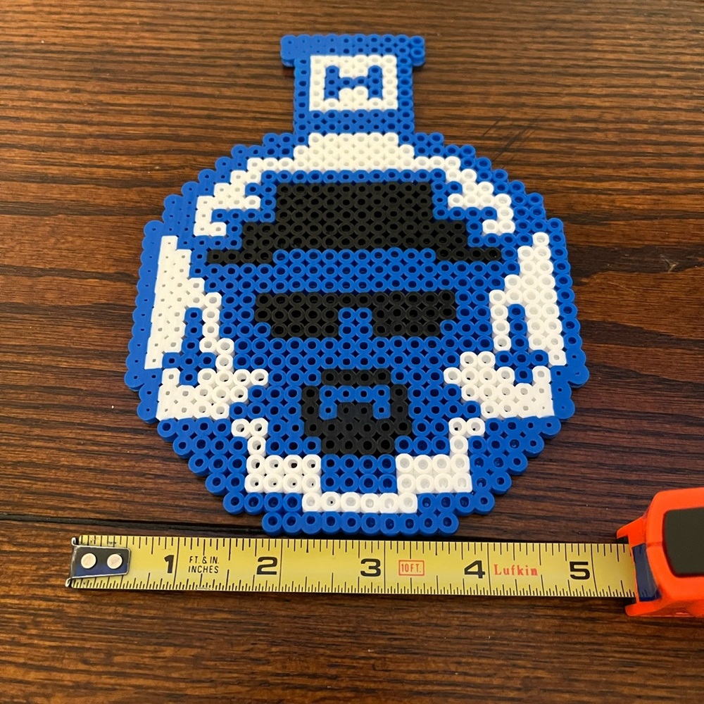 Breaking Bad Walter White Perler Bead Pixel Art Handmade